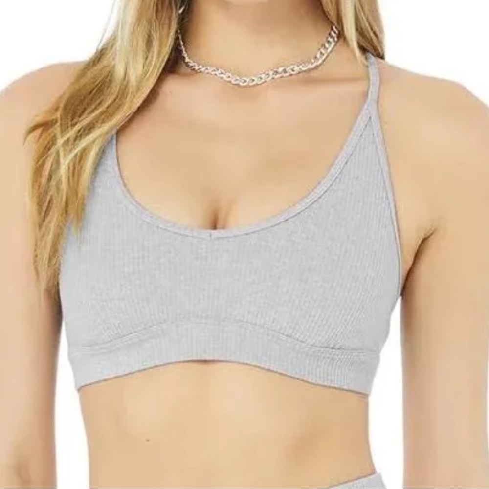 COPY - ALO ribbed blissful bra